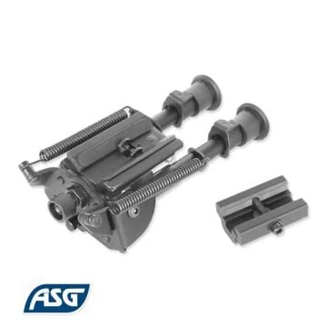 ASG Universal Yaylı Metal Bipod Ayak 22mm Raylı