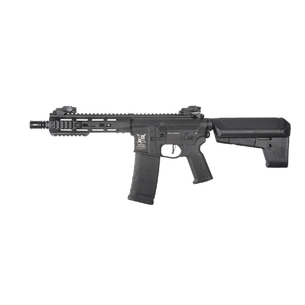 Delta Armory M4 AR15 M-LOK 8'' Charlie Siyah Airsoft Tüfek