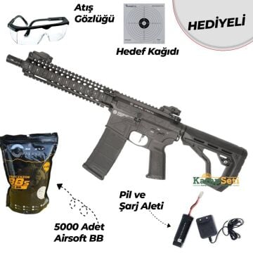 Delta Armory FREYA R15 MK18 Siyah Airsoft Tüfek