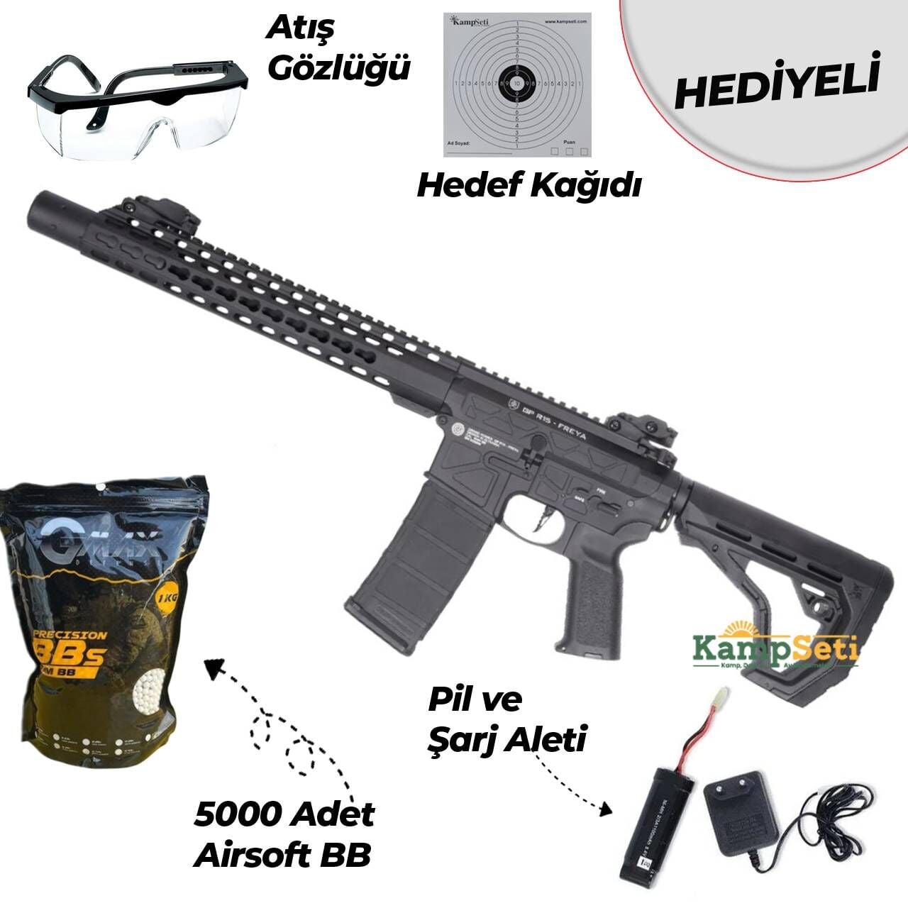 Delta Armory FREYA R15 SilentOps DMR Airsoft Tüfek