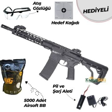 Delta Armory FREYA R15 M-LOK 10'' Siyah Airsoft Tüfek