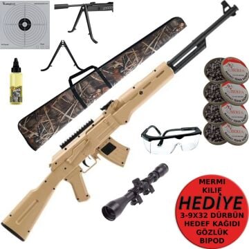 EKOL AK 550 5.5 mm Havalı Tüfek Çöl Sarısı