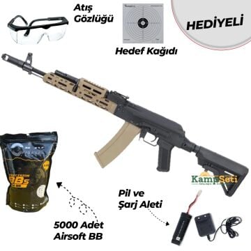 Specna Arms SA-PJ15 KPYK PRIME Aster II ETU BLDC™ AK47 Airsoft Tüfek Half-Tan