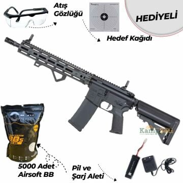Specna Arms SA-P28 Prime™ Daniel Defense® RIS III 12.5” Aster II ETU Yarım Gri Airsoft Tüfek