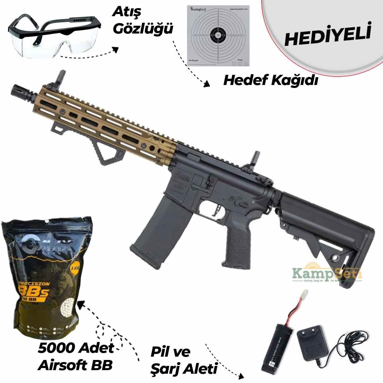 Specna Arms SA-P27 Prime™ Aster II ETU Chaos Bronz Airsoft Tüfek