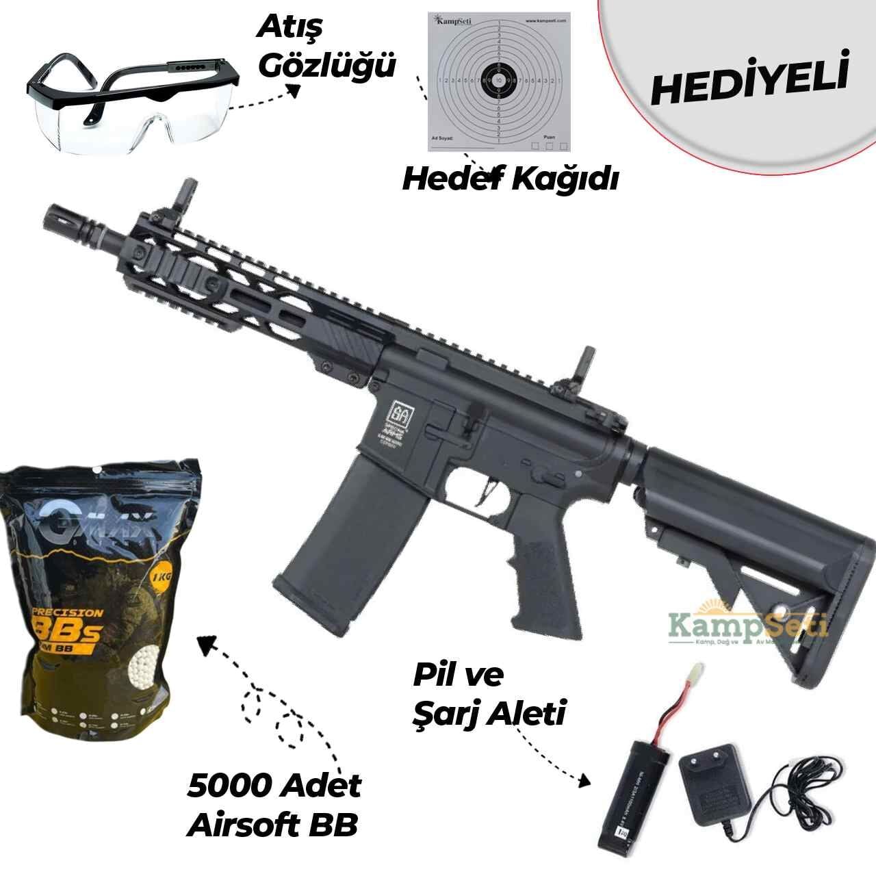 Specna Arms SA-C25 CORE HAL ETU Gen.2 Siyah AEG Airsoft Tüfek