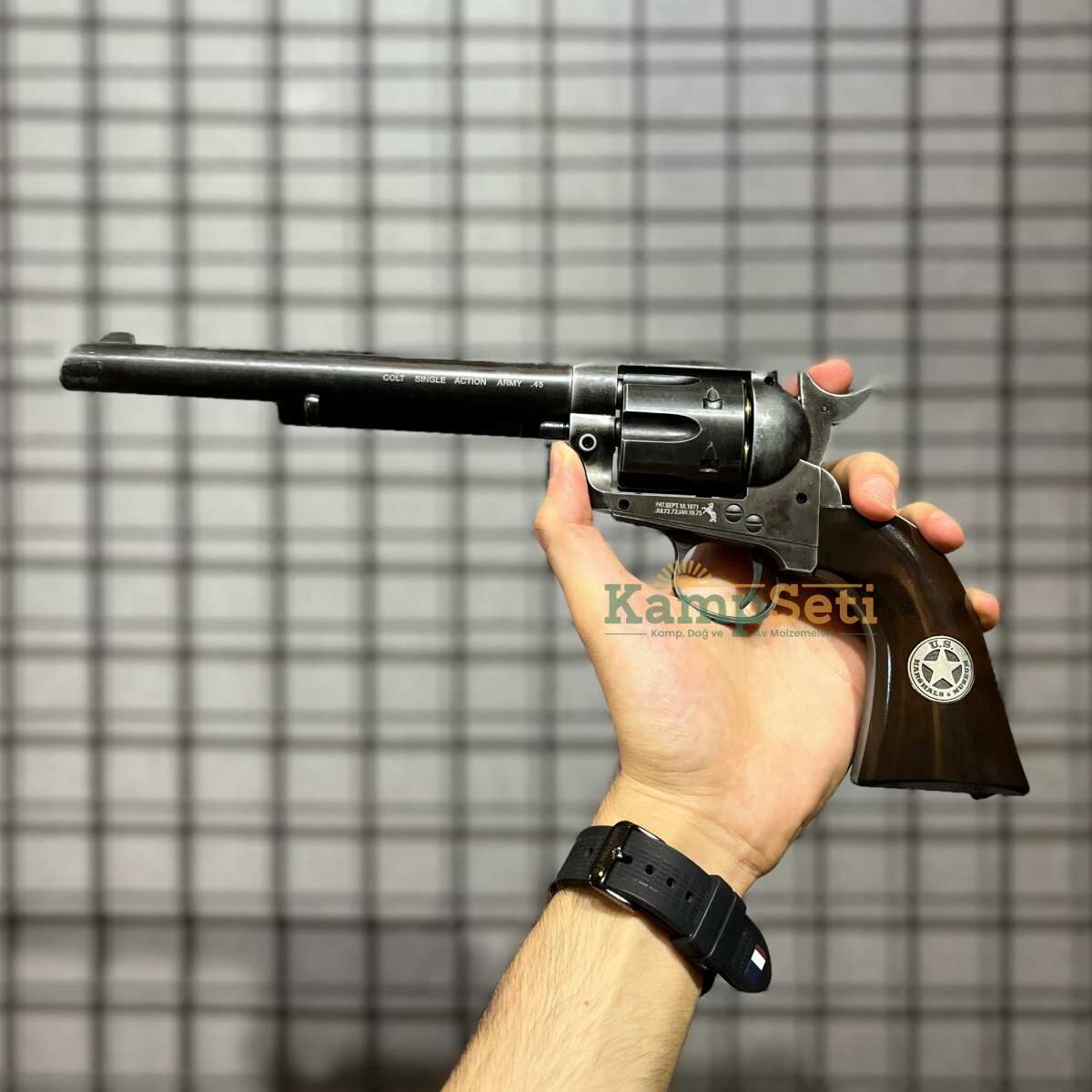 UMAREX Colt SAA .45 US Marshal 7,5'' 4,5 mm Antique Havalı Tabanca
