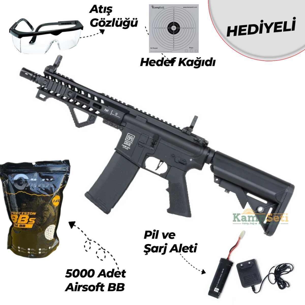 Specna Arms SA-C17 CORE HAL ETU Gen.2 Siyah AEG Airsoft Tüfek