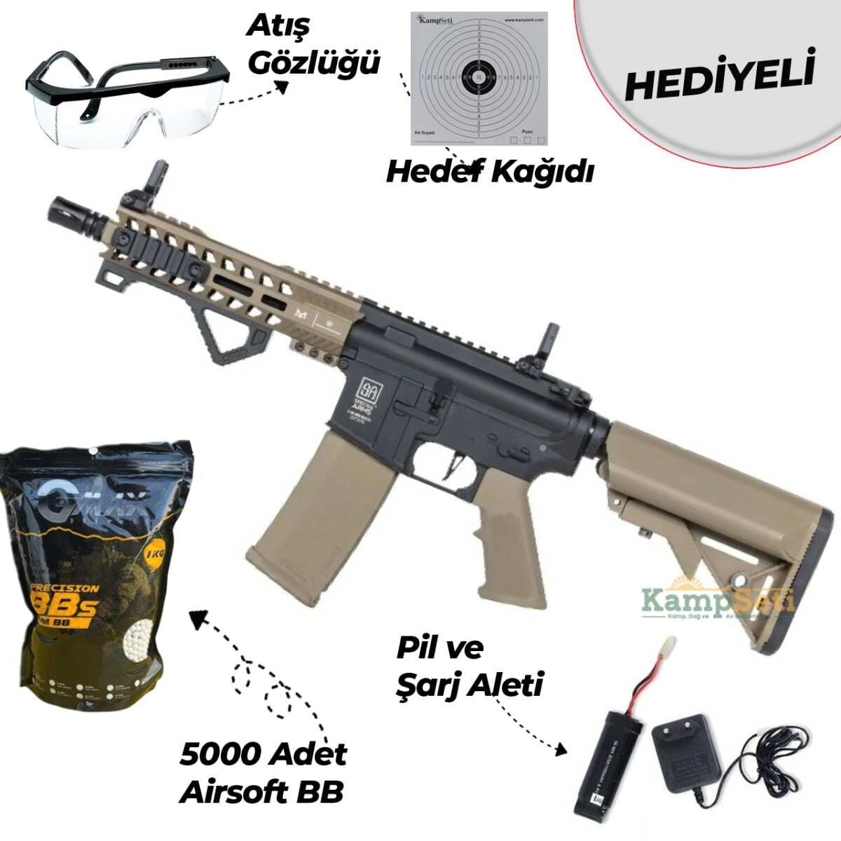Specna Arms SA-C17 CORE HAL ETU Gen.2 Yarım Tan AEG Airsoft Tüfek