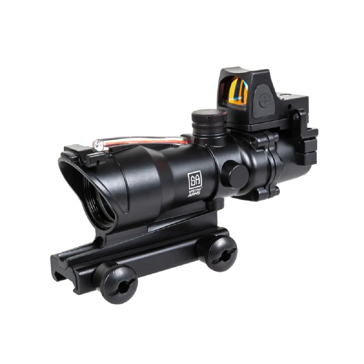 Specna Arms CORE RedFiber 4×32 Dürbün ve Sharp Red Dot Siyah