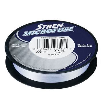 D. STREN MICROFUSE 0.25MM 110M GLACIER BLUE FLUO