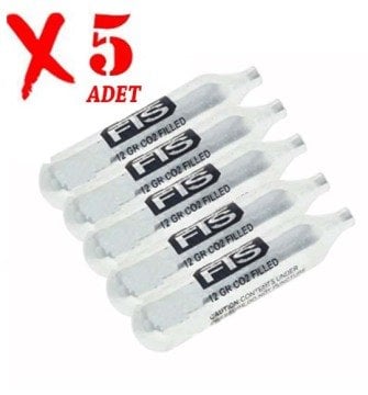 FTS 12Gr Co2 5 Adet Havalı Tabanca Tüpü