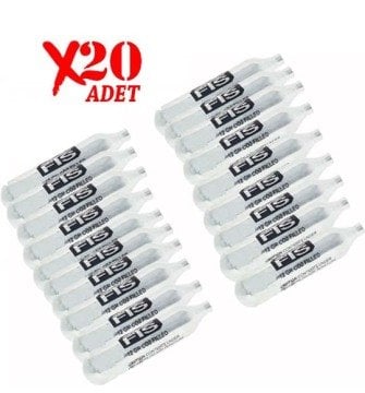 FTS 12Gr Co2 20 Adet Havalı Tabanca Tüpü