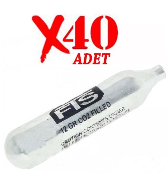 FTS 12Gr Co2 40 Adet Havalı Tabanca Tüpü