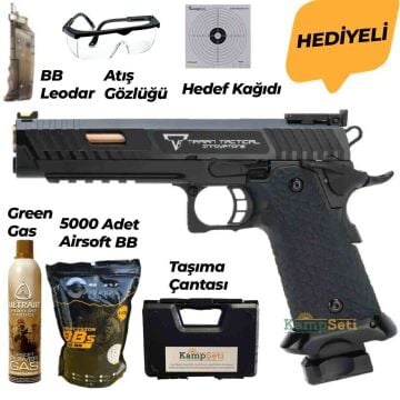 EMG Taran Tactical Lisanslı Combat Master 2011 GBB Airsoft Tabanca