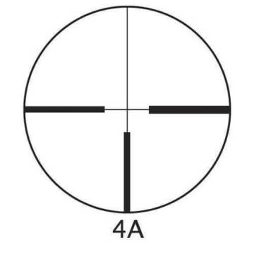 BARSKA Euro 1.25-4.5x26 30mm 4a Tüfek Dürbünü