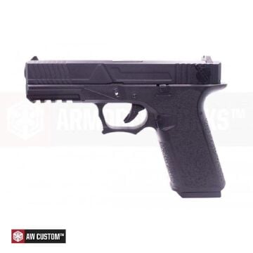 AW VX8300 Glock 18 Agency Full Otomatik Siyah Blowback Airsoft Tabanca