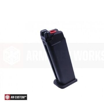 AW VX8300 Glock 18 Agency Full Otomatik Siyah Blowback Airsoft Tabanca
