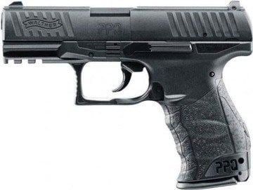 UMAREX WALTHER PPQ Havalı Tabanca 4.5 mm Siyah