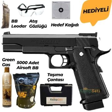 Tokyo Marui Hi-CAPA 5.1 Blowback Airsoft Tabanca Siyah