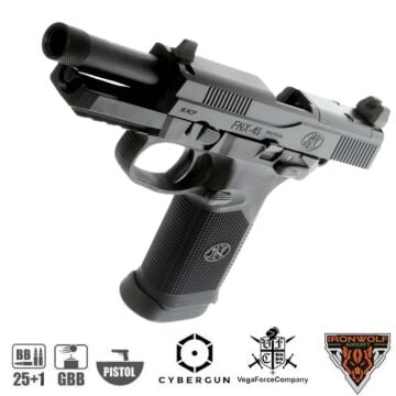 VFC FNX45 Tactical Blowback Airsoft Tabanca Siyah