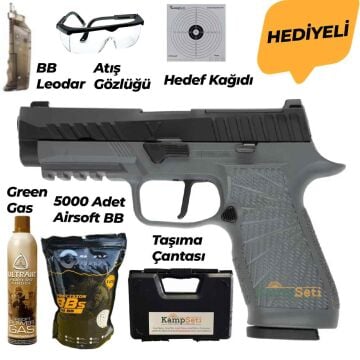 VFC SA P320 GreenGas Blowback Airsoft Tabanca Gri-Siyah