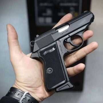 VFC Walther PPK/S Greengas Blowback Metal Airsoft Tabanca Siyah