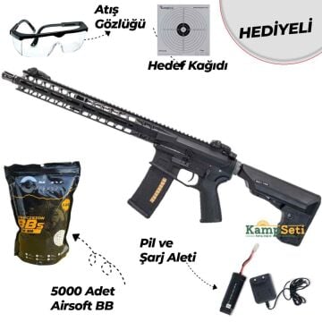 KWA PTS Syndicate Radian Model 1 M4 AR-15 ERG Blowbackli Airsoft Tüfek