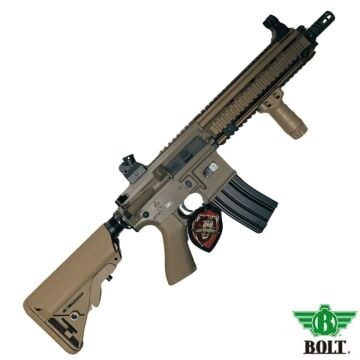 BOLT HK416 DEVGRU BRSS Blowbackli Airsoft Tüfek Tan