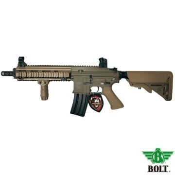 BOLT HK416 DEVGRU BRSS Blowbackli Airsoft Tüfek Tan