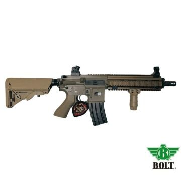 BOLT HK416 DEVGRU BRSS Blowbackli Airsoft Tüfek Tan