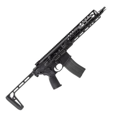 APFG SIG MCX SPEAR LT Style 11.5 SBR Blowback Airsoft Tüfek Siyah