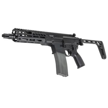 APFG SIG MCX SPEAR Limited Edition 9 SBR Blowback Airsoft Tüfek Siyah