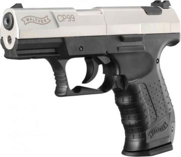 Umarex WALTHER CP99 Havalı Tabanca 4.5 mm Gümüş Siyah