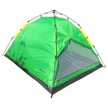DISCOVERY Otomatik 4 Kişilik 260x220x145 cm Yeşil - Sarı Çadır