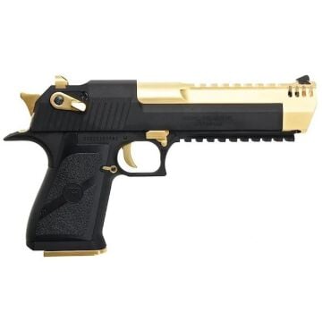 Cybergun Desert Eagle Raylı L6 Gold Siyah GBB Airsoft Tabanca