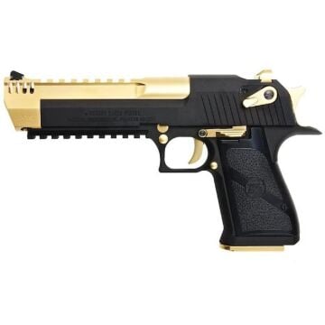 Cybergun Desert Eagle Raylı L6 Gold Siyah GBB Airsoft Tabanca