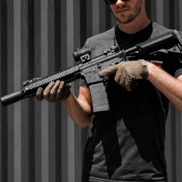 EMG Daniel Defense DDM4A1 Block II 12 Siyah Airsoft Tüfek Platinum QBS