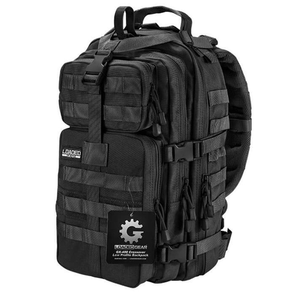 BARSKA Loaded Gear GX-400 Crossover Taktikal Siyah Sırt Çantası