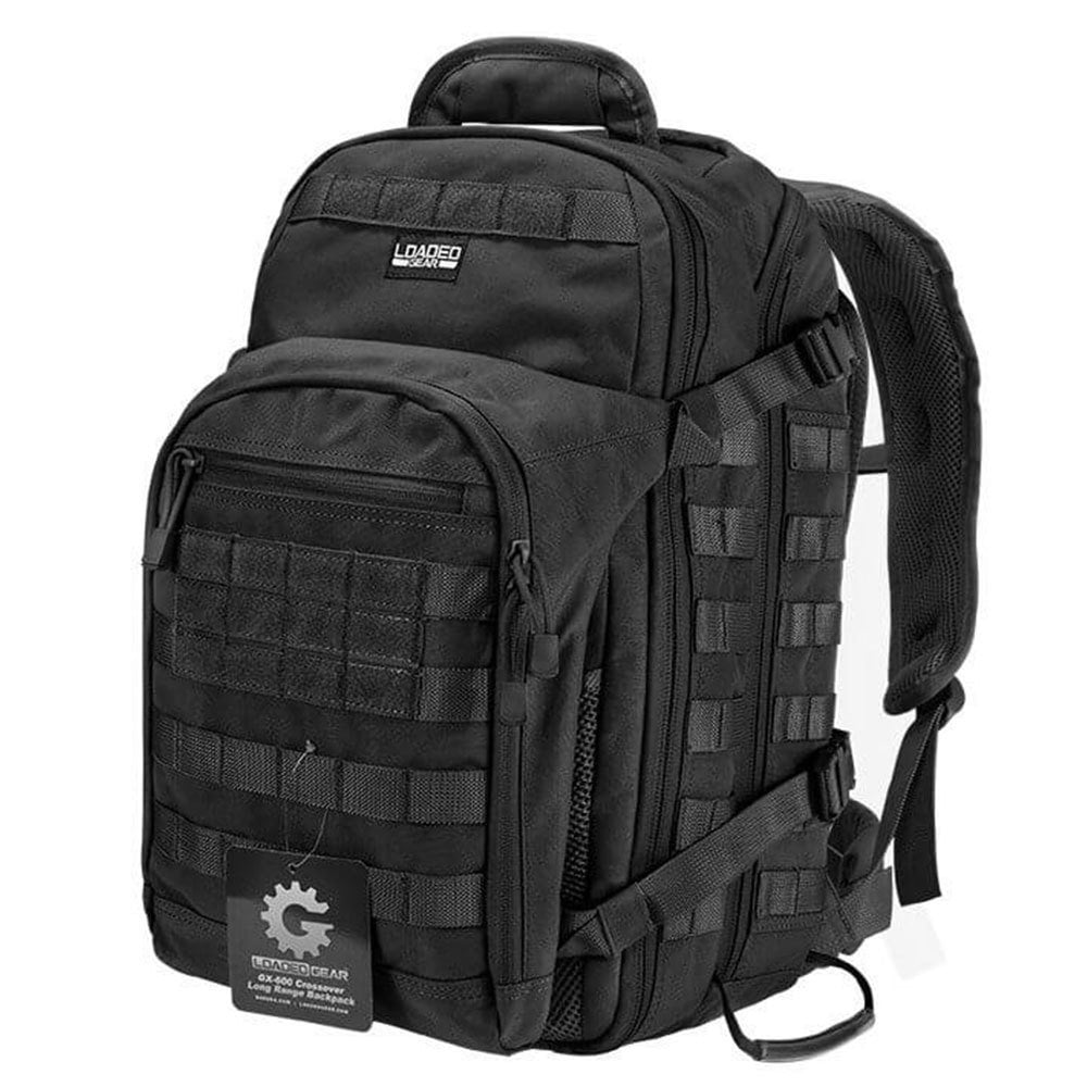 BARSKA Loaded Gear GX-600 Crossover Taktikal Siyah Sırt Çantası