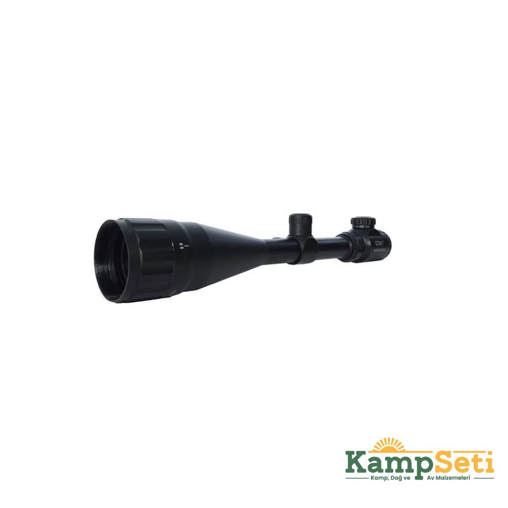 Comet 6-24x50 Zoomlu Işıklı Tüfek Dürbünü