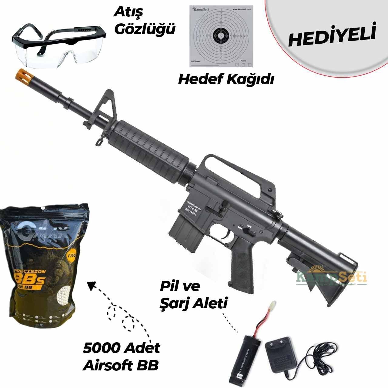 Classic Army XM177-E2 AEG Full Metal Airsoft Tüfek