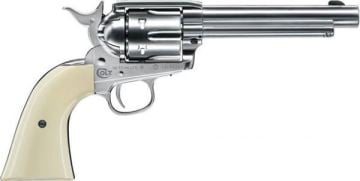 UMAREX COLT SAA 45 full metal 5,5'' Cal.4.5 mm. Parlak Havalı Tabanca