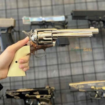 UMAREX COLT SAA 45 full metal 5,5'' Cal.4.5 mm. Parlak Havalı Tabanca