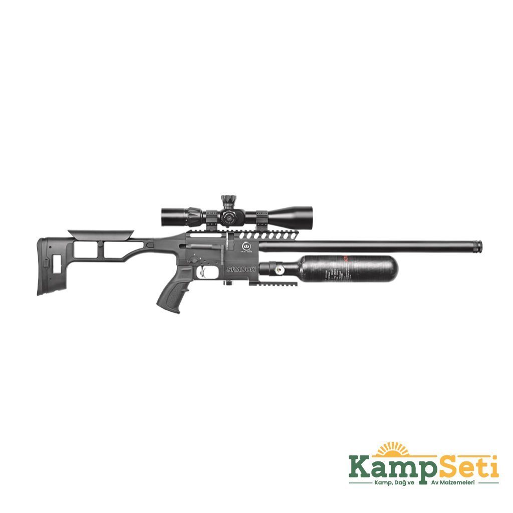 Kral Puncher SHADOW F Karbon Tüp-Regülatörlü Pcp Havalı Tüfek