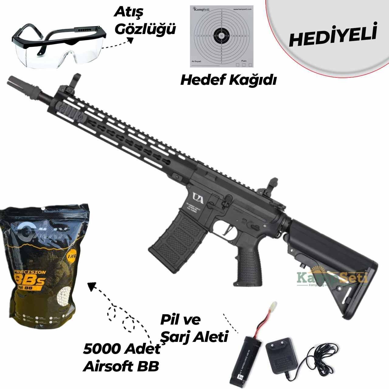 Classic Army M4 ECS 12'' ARS4 Rail Airsoft Tüfek Siyah