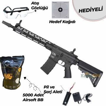 Classic Army M4 ECS 12'' ARS4 Rail Airsoft Tüfek Siyah