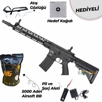 Classic Army M4 ECS 12'' ARS4 Rail Airsoft Tüfek Siyah