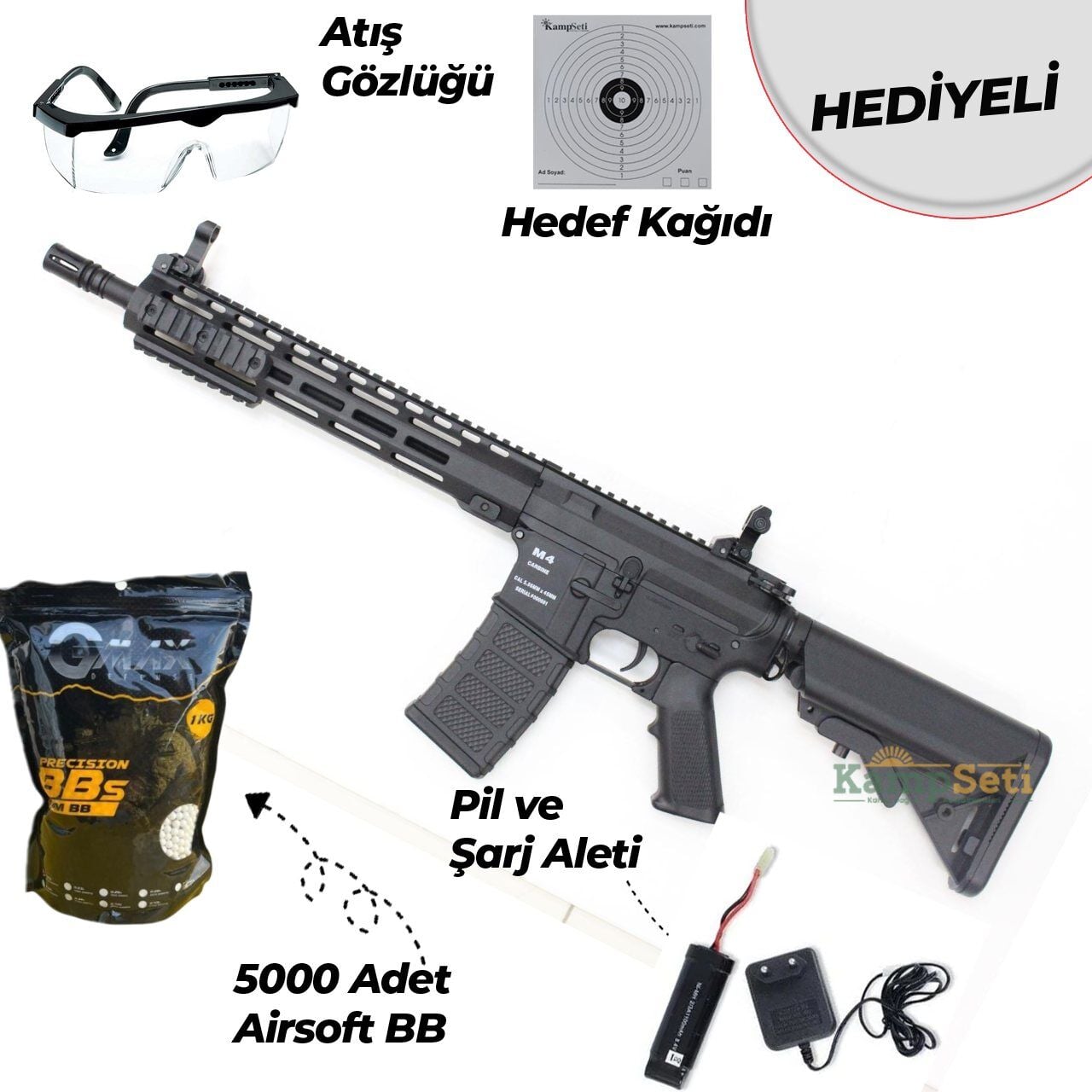 Classic Army Skirmish ML12 AEG Airsoft Tüfek Siyah