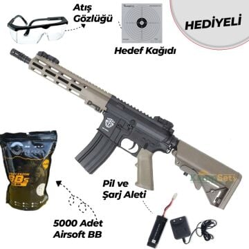 Classic Army MK16 Airsoft Tüfek Siyah Çöl